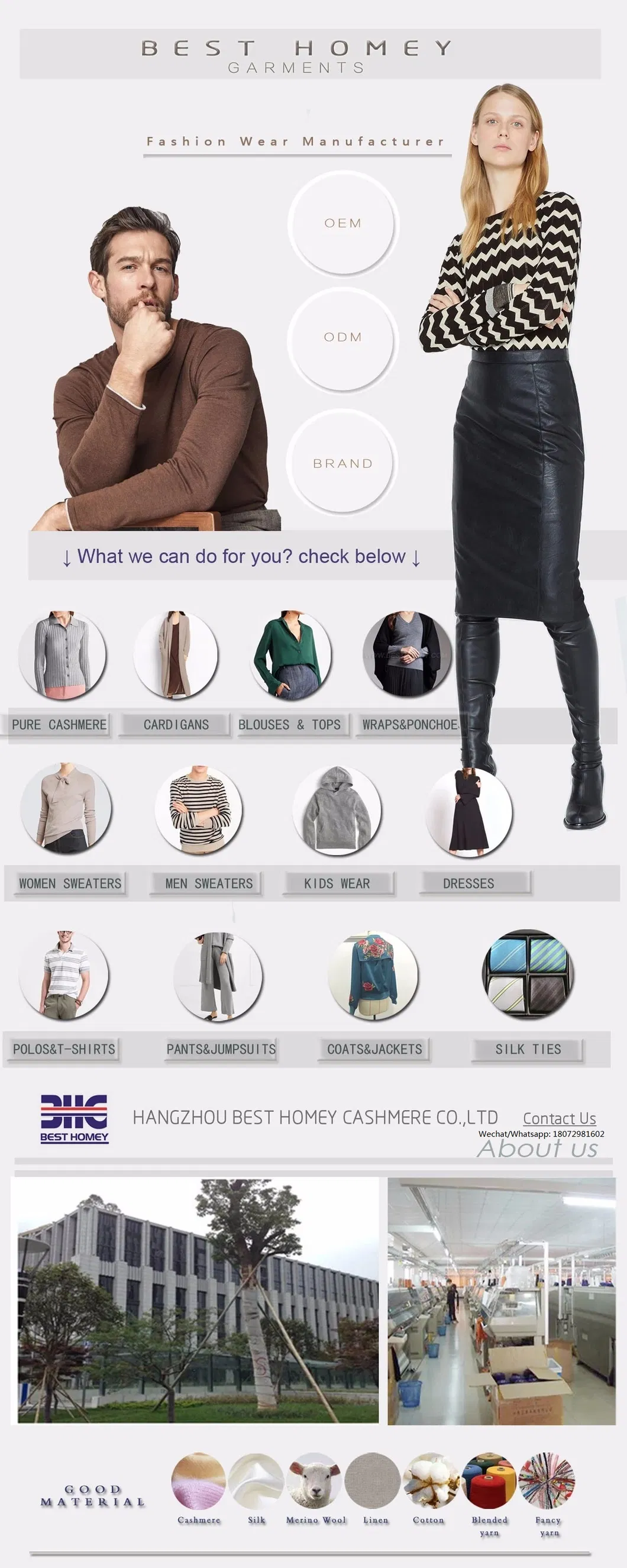 100% Cashmere Women Sweater Crew Neck Sweater Striped Sweater