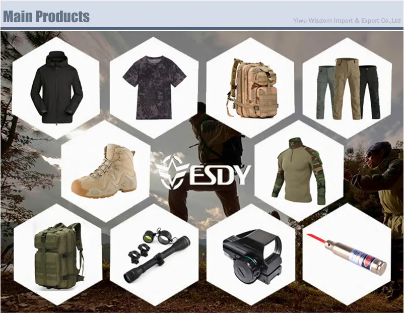 11-Colors Tactical Tight Outdoor Sports Camouflage Suit Military Style Uniform