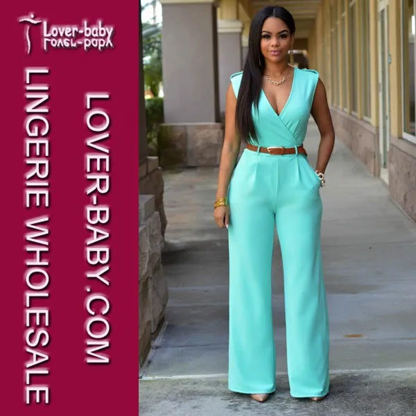 2016 Playsuit Rompers Women Jumpsuit Clothing (L55184-1)