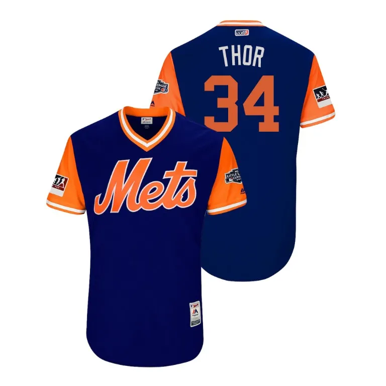 2018 Players Weekend Noah Syndergaard Michael Conforto Bautista Bruce Jerseys
