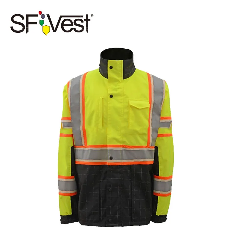 2020 Winter High Visibility Reflective Waterproof Safety Jacket