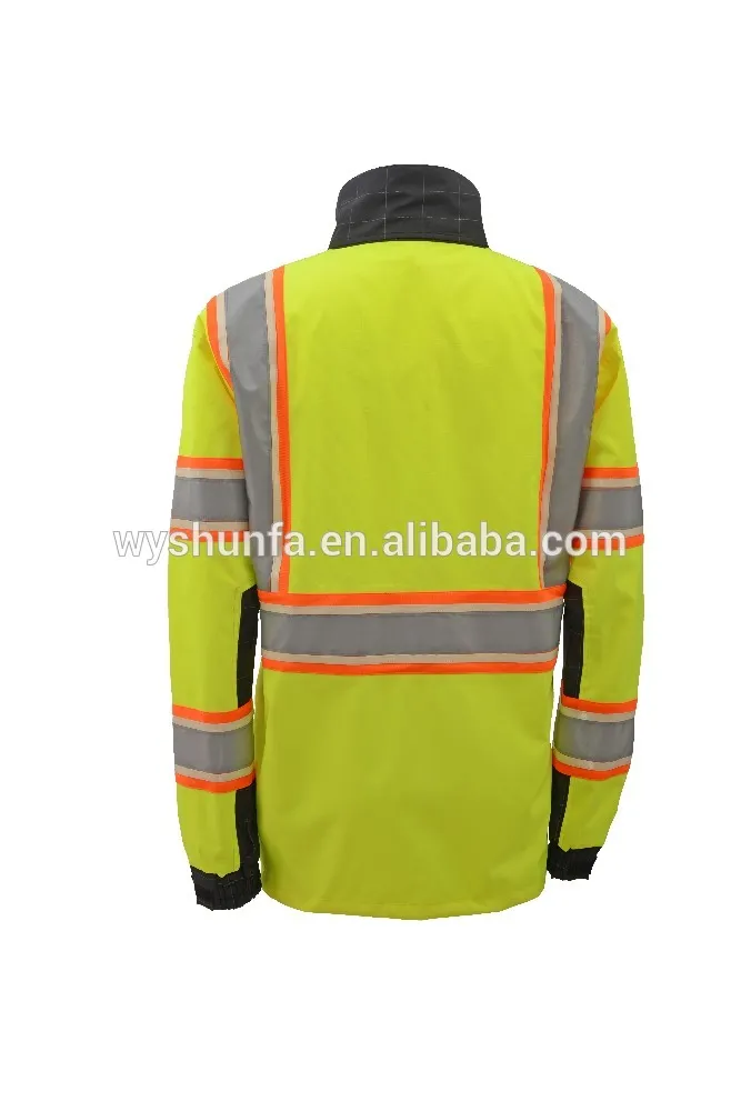 2020 Winter High Visibility Reflective Waterproof Safety Jacket