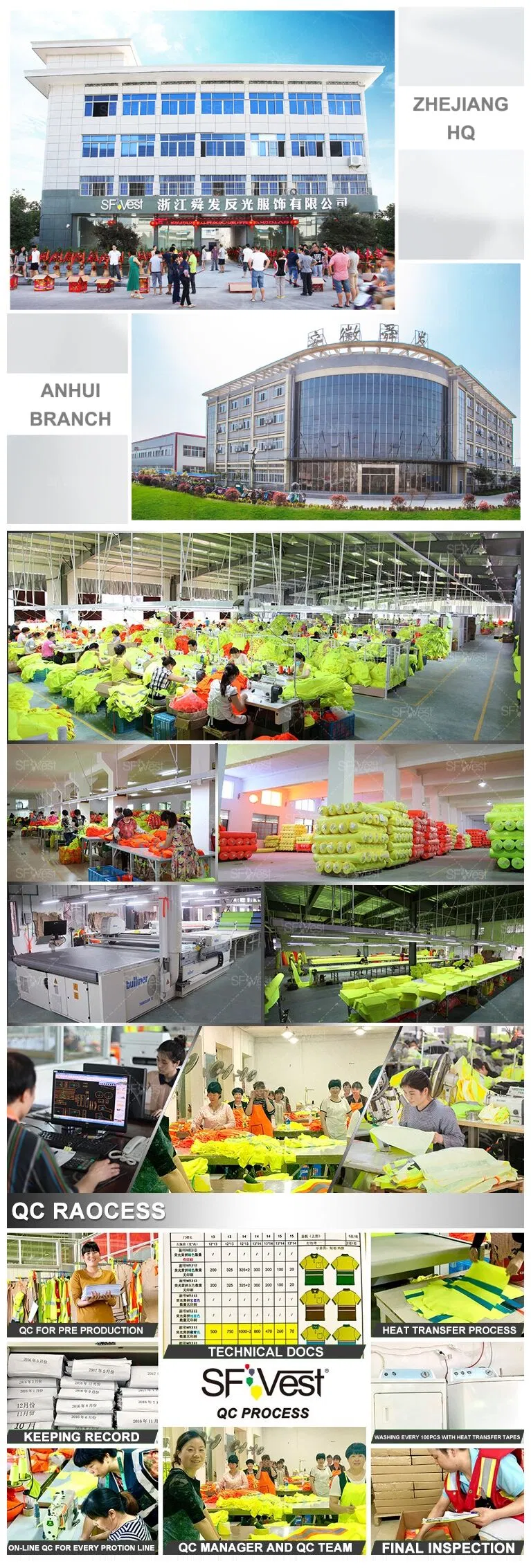 2020 Winter High Visibility Reflective Waterproof Safety Jacket