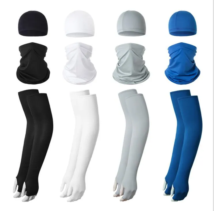 2021 Custom Functionl Outdoor Sport UV Protection Armsleeves, Cap, Bandana, Headware, Face Cover