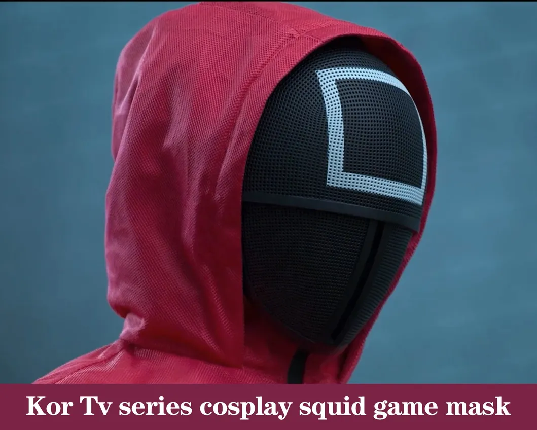 2021 Hot Sale Squid Game Cosplay Mask Korea Teleplay Mask Squid Game
