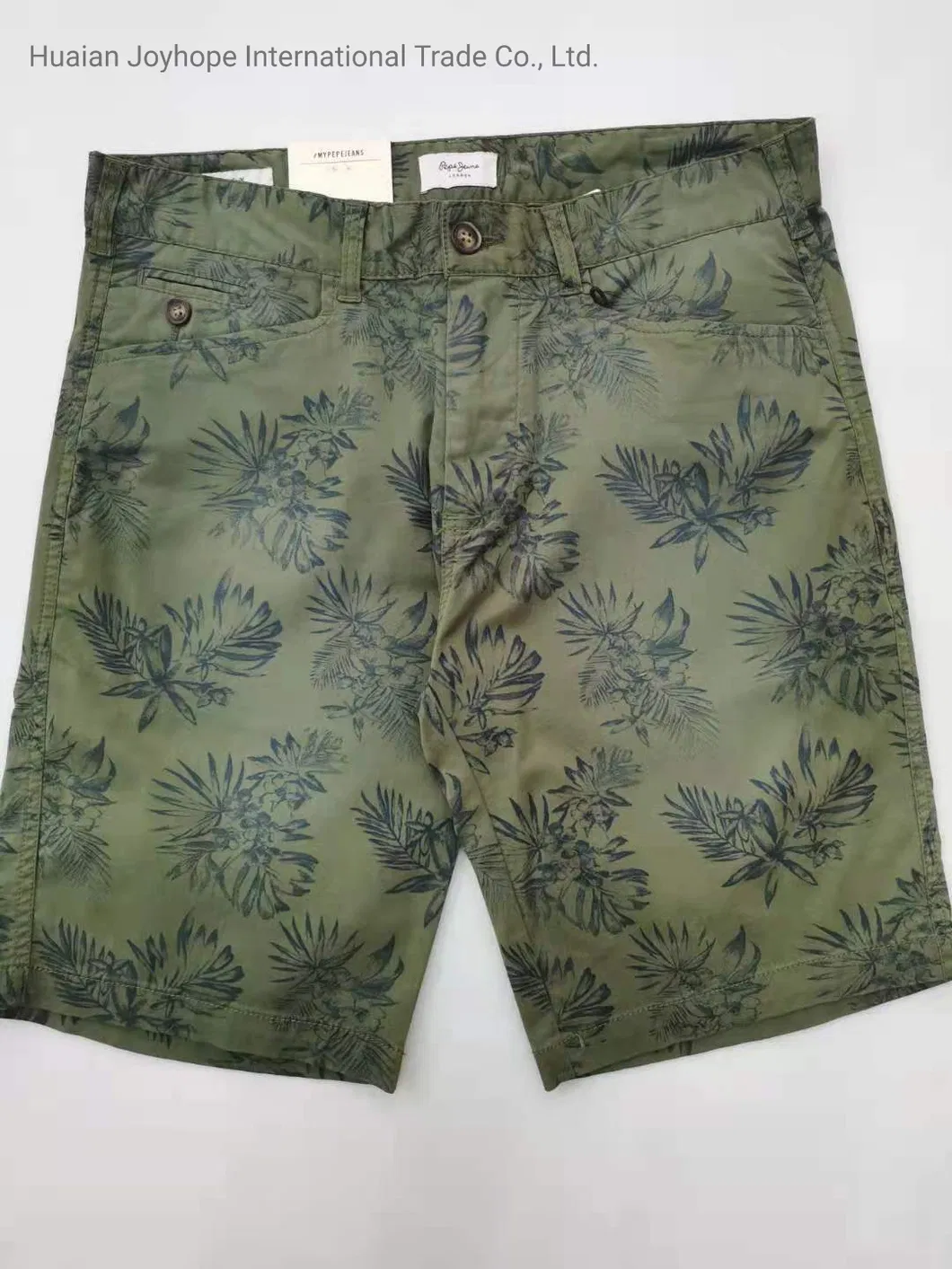 2021 Popular Fashionable Mens Printing Cotton Bermuda Shorts