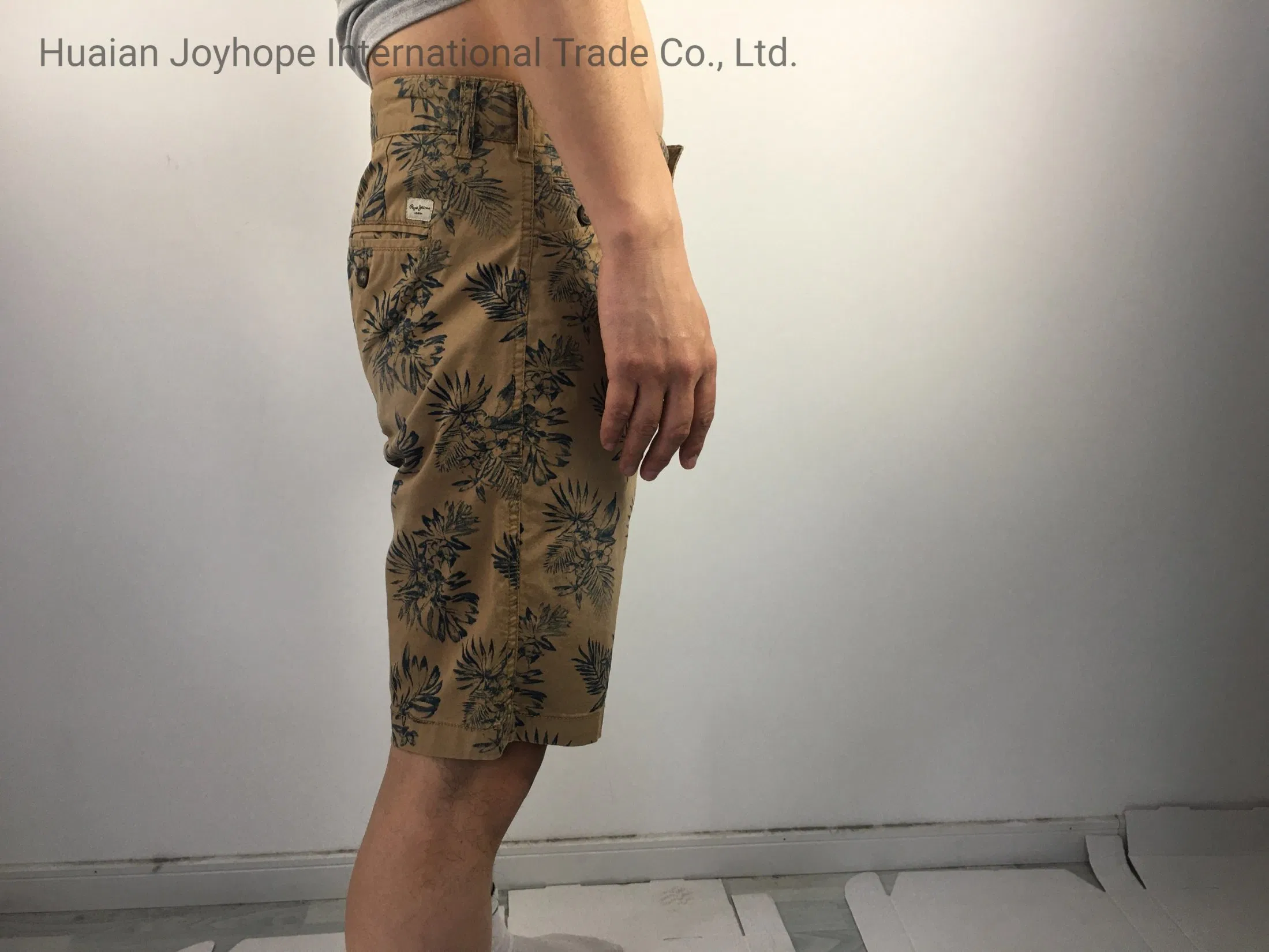 2021 Popular Fashionable Mens Printing Cotton Bermuda Shorts