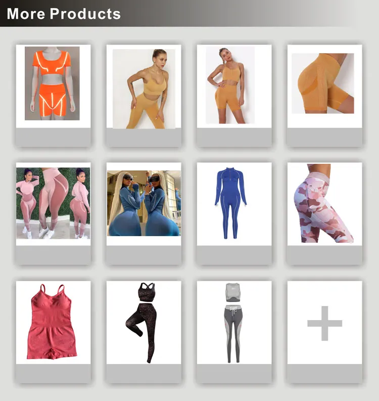 Aibort One Color Clothing Sports Women High Waisted Workout Leggings Yoga Set (N-YG-03)