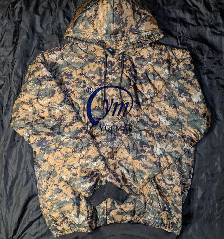 Army Digital Camo Pullover Military Jacket Tactical Woobie Hoodie