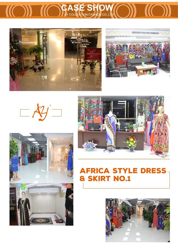 Ay Fashion and Hot Sale Boubou Print Kaftan Dresses