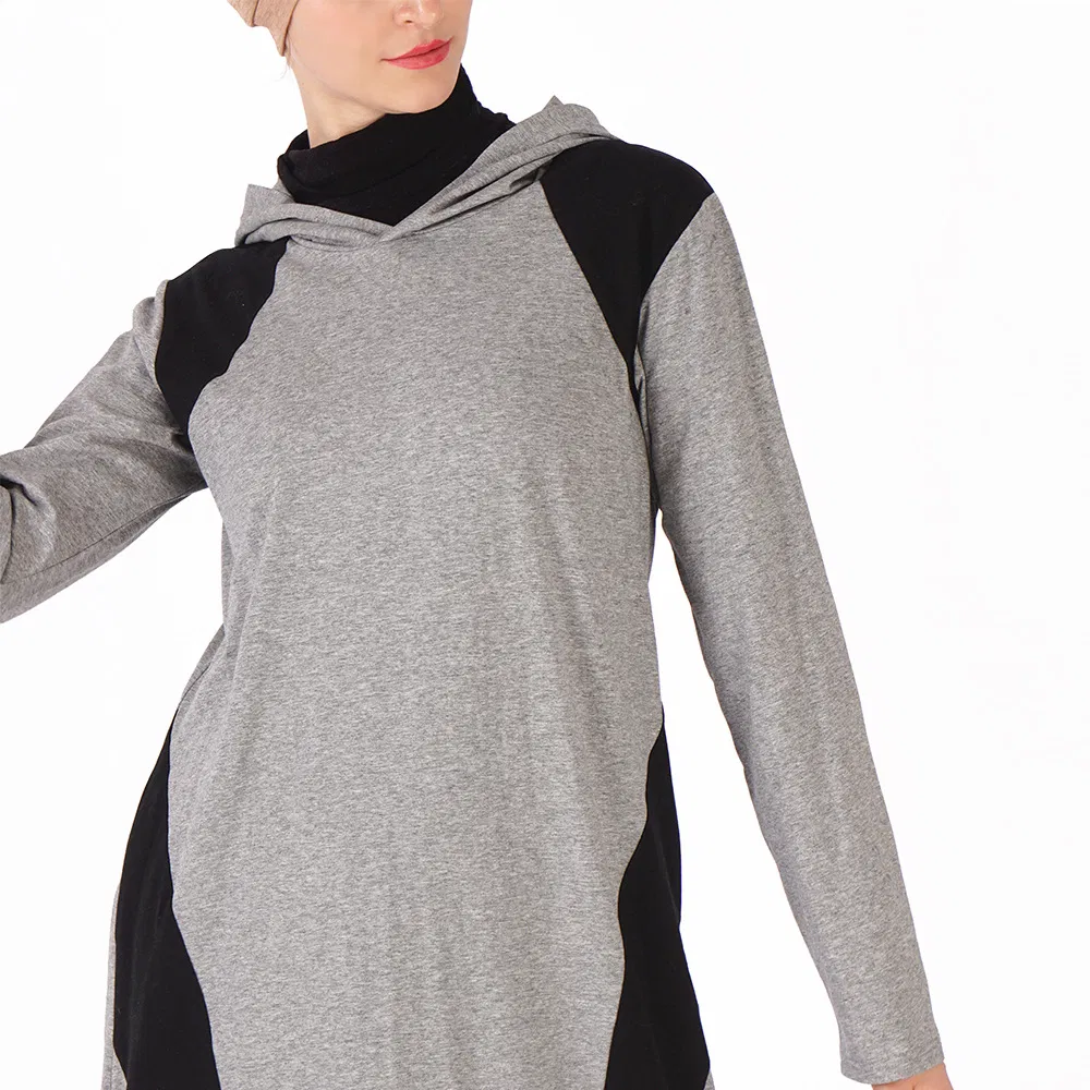 Baju Jubah Islamic Tracksuit Sportswear Breathable Casualwear Muslim Sports Abaya