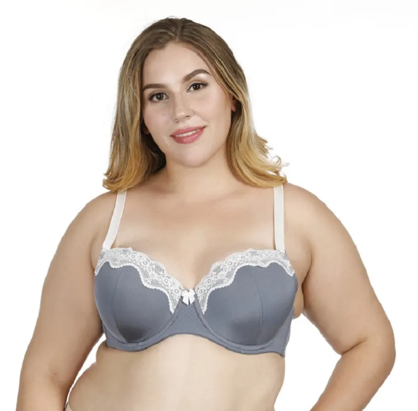 Beautiful Women Plus Size Bra Wholesale GM-Made Factory Cotton Bralette