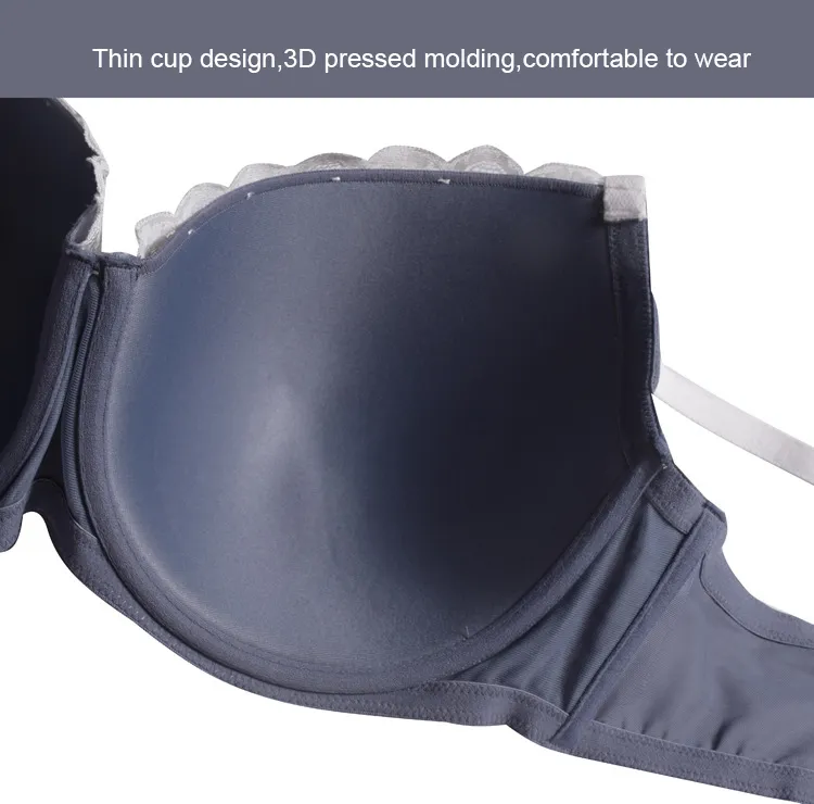 Beautiful Women Plus Size Bra Wholesale GM-Made Factory Cotton Bralette