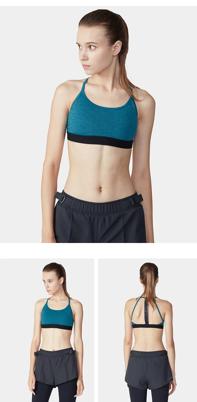 Breathable Strappy Hollow out Sports Workout Yoga Bra