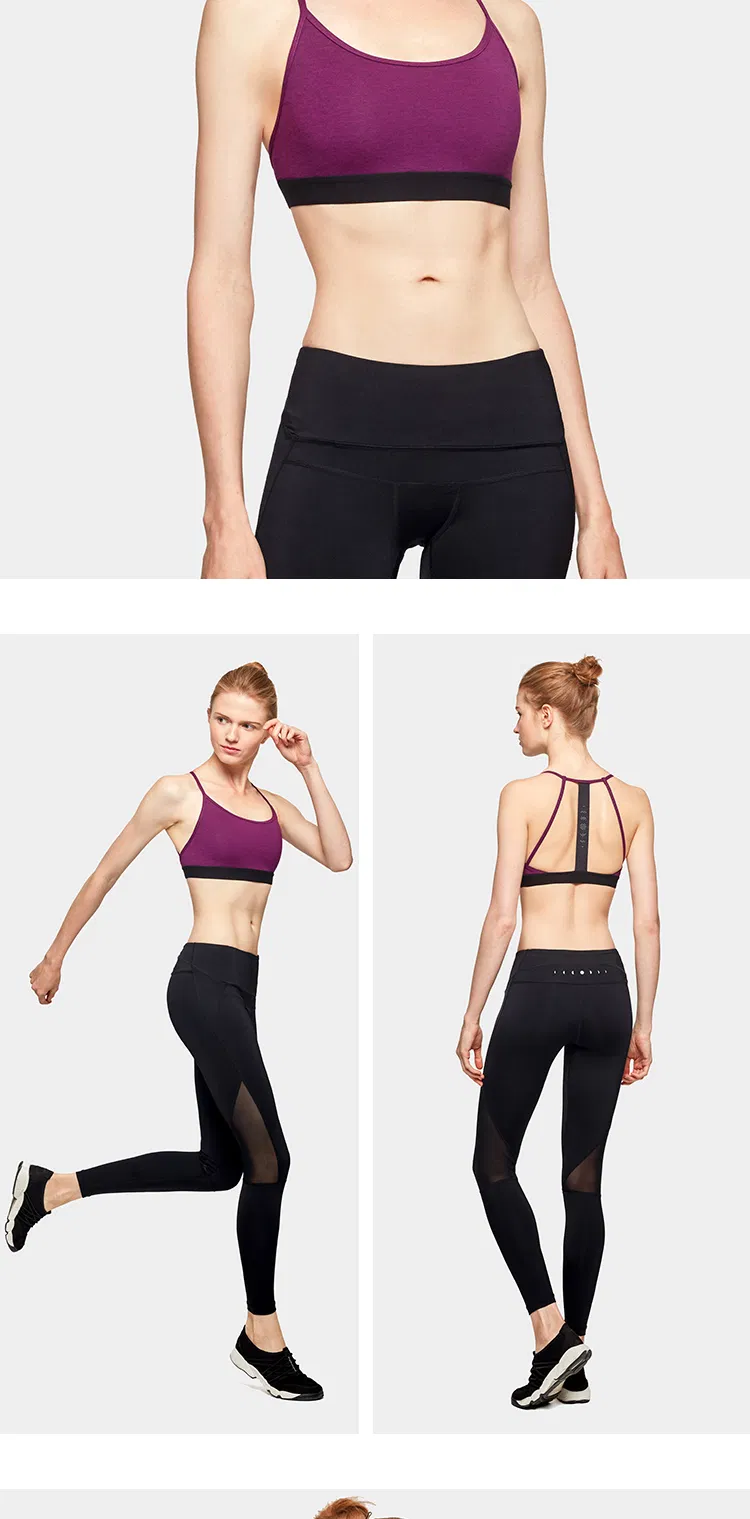 Breathable Strappy Hollow out Sports Workout Yoga Bra