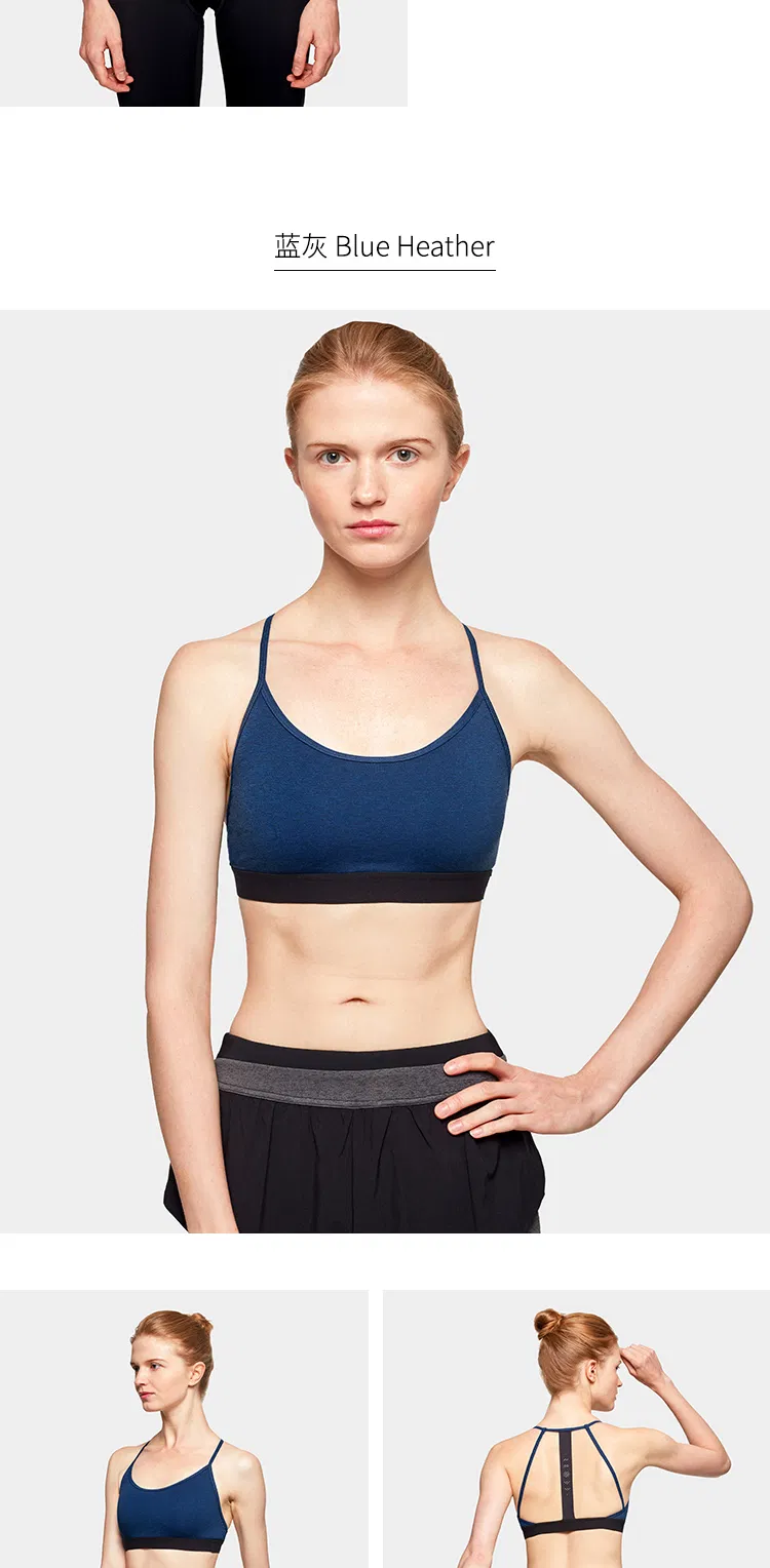 Breathable Strappy Hollow out Sports Workout Yoga Bra