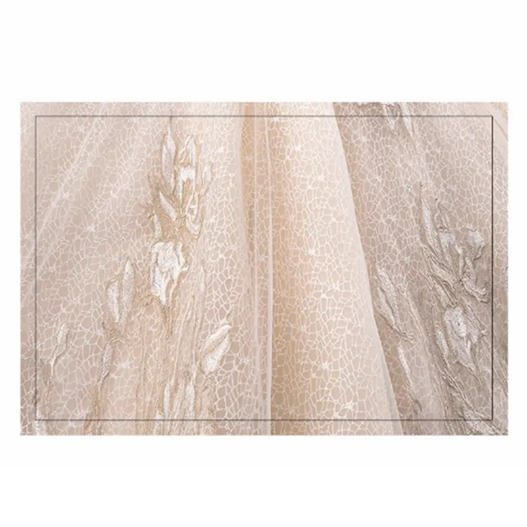 Champagne off-Shoulder Grace Wedding Dress