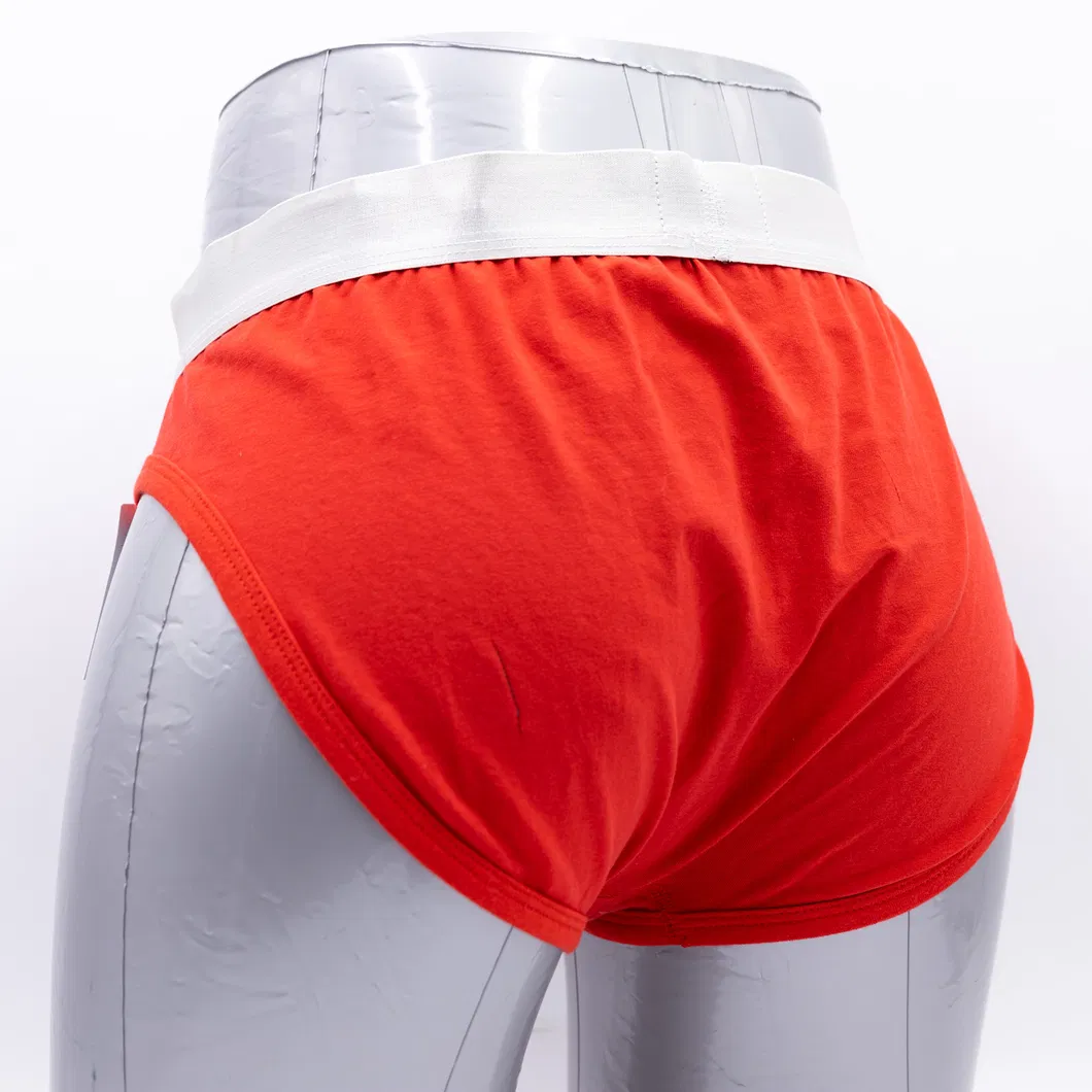 Confortable Custom Men Underwear Men′ S Cotton Boxer Briefs (JMC12010)