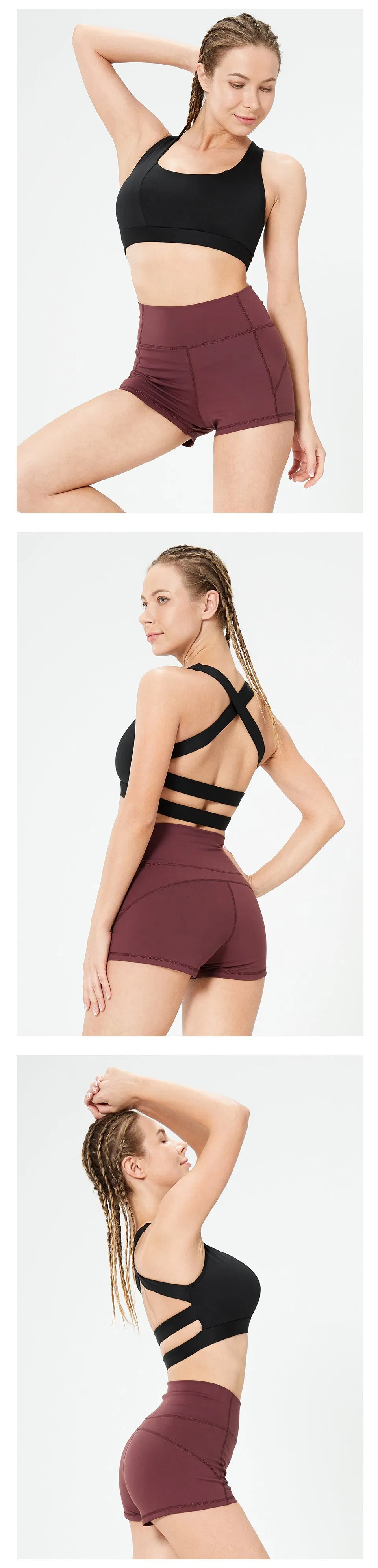 Cross Without Rims Come Back Yoga Bra Vest