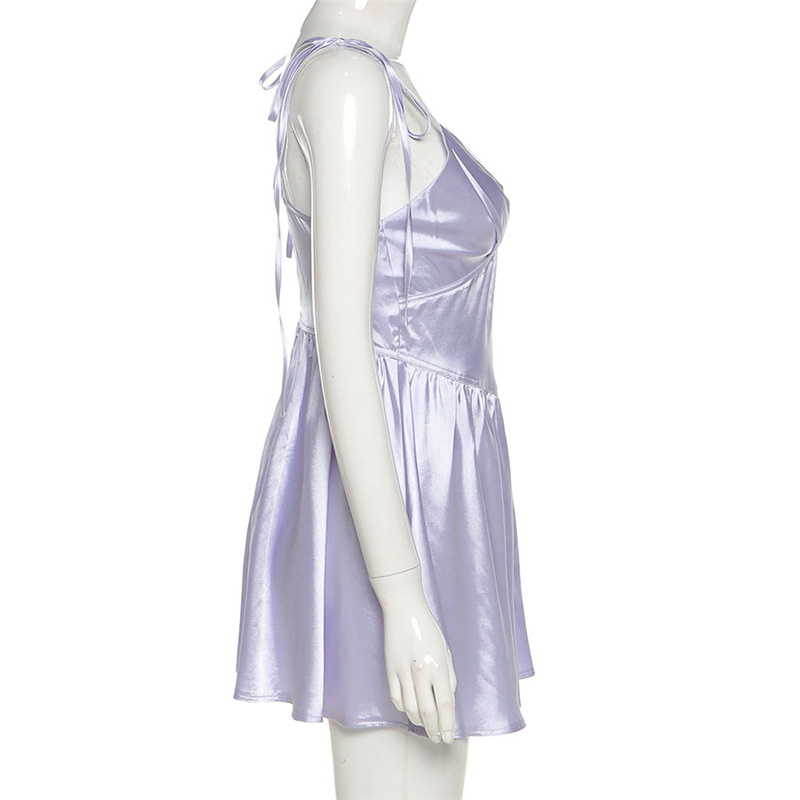 Cultivate One′ S Morality Low-Cut Loins Backless Dress