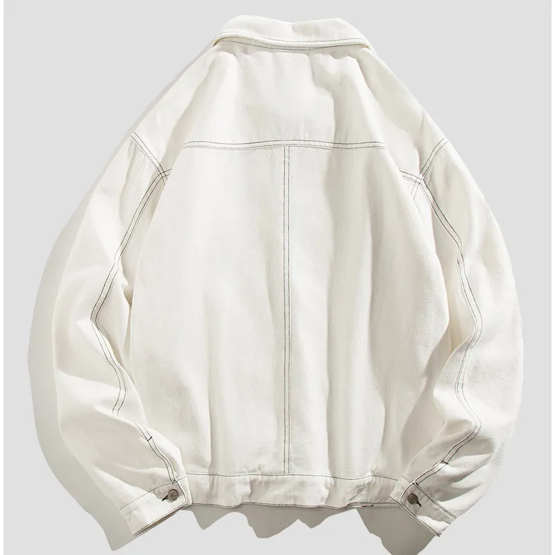 Custom Cowboy Coat Autumn and Winter Trend Casual Handsome Jacket Men′ S Jacket Support Custom