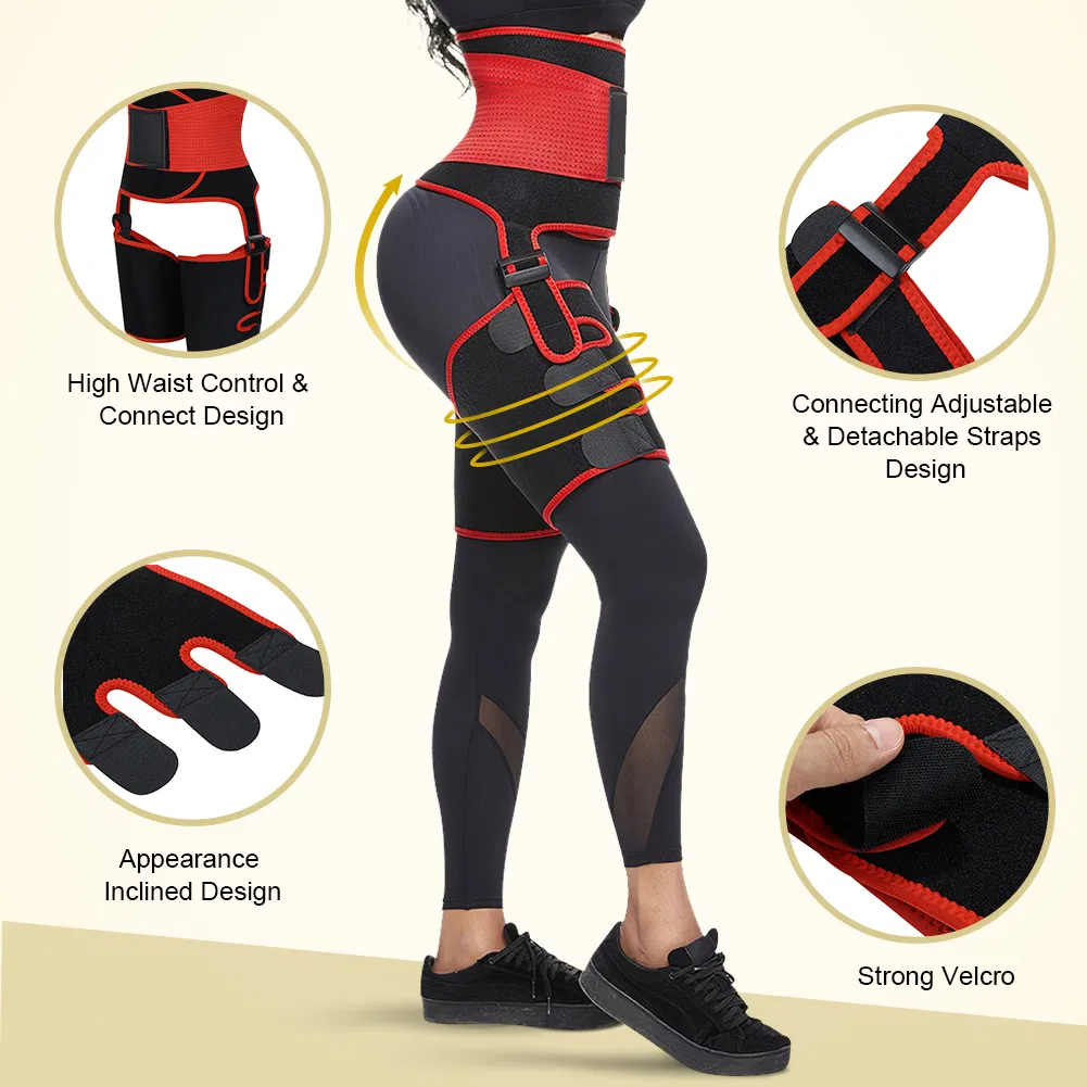 Custom Leg Shaper Workout Waist Trainer for Ladies Thigh Eraser Private Label Waist Trainer Shaper Trimmer