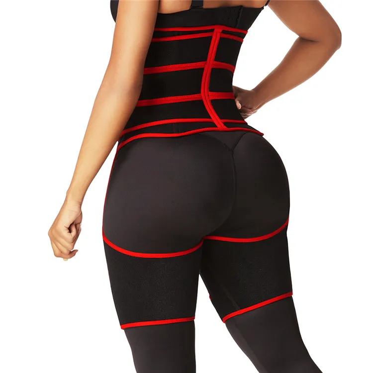 Custom Leg Shaper Workout Waist Trainer for Ladies Thigh Eraser Private Label Waist Trainer Shaper Trimmer