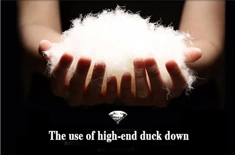 Custom Logo Printing Women Down Jacket Ultralight 90% Down 10% Feather Down Coat for Women