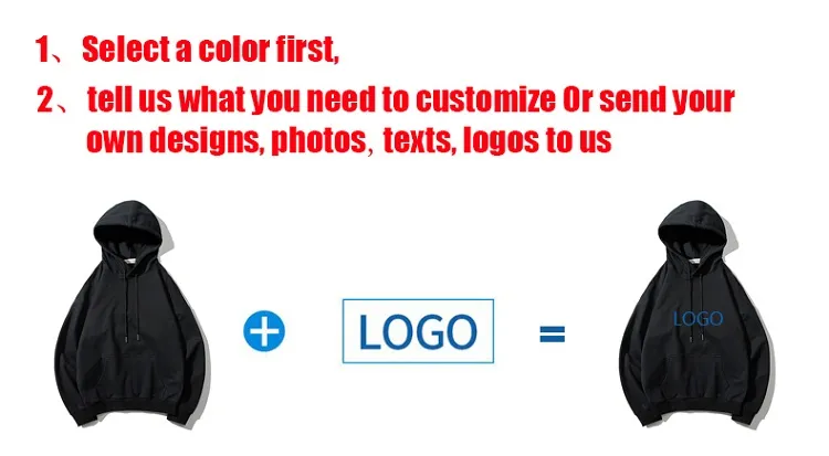 Custom Men′s Hoodies Sweatshirts Designer Top Streetwear Veste Homme Men′s Hoodies