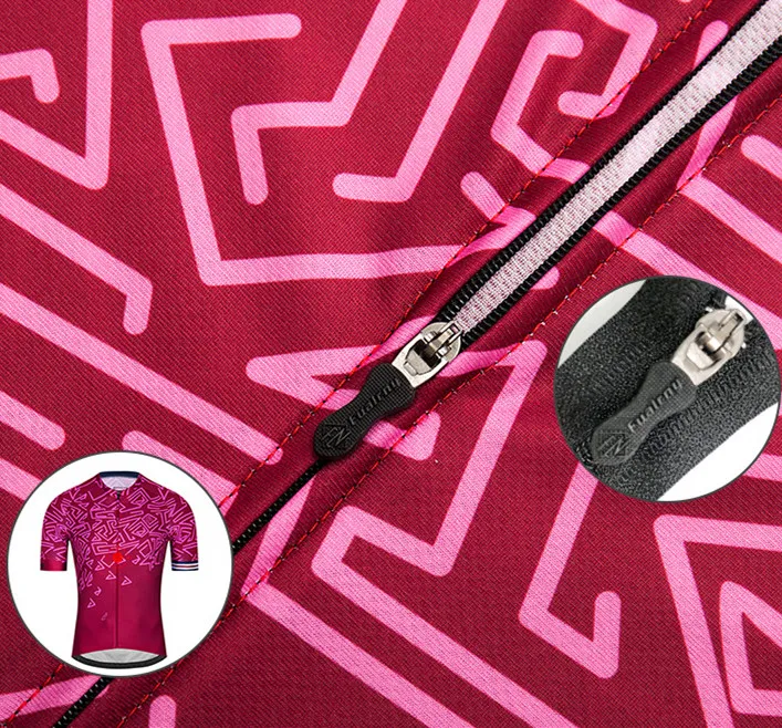 Custom Men′s Printed Short Sleeve Cycling Suit Breathe Quick-Drying Moisture and Wicking Bicycle Suit with Shirt and Bib/Shorts