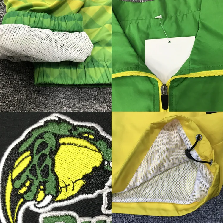 Custom Sport Tracksuit Sublimation Training Design Mesh Windbreaker Sweatsuit