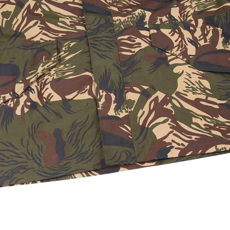 Custom Wind-Proof Woodland Camouflage Military Uniform Warm Jacket