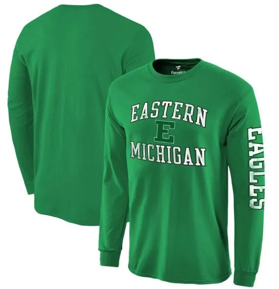 Customize Eastern Michigan Eagles Ncaa Jersey &Pullover Hoodie & T-Shirt