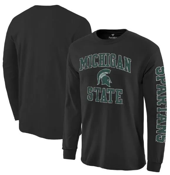 Customize Michigan State Spartans Ncaa Jersey & Pullover Hoodie & T-Shirt