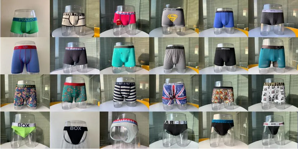 Customized Popular Bamboo Man Boxers Brief Shorts Underpants Fashion Men Underwear
