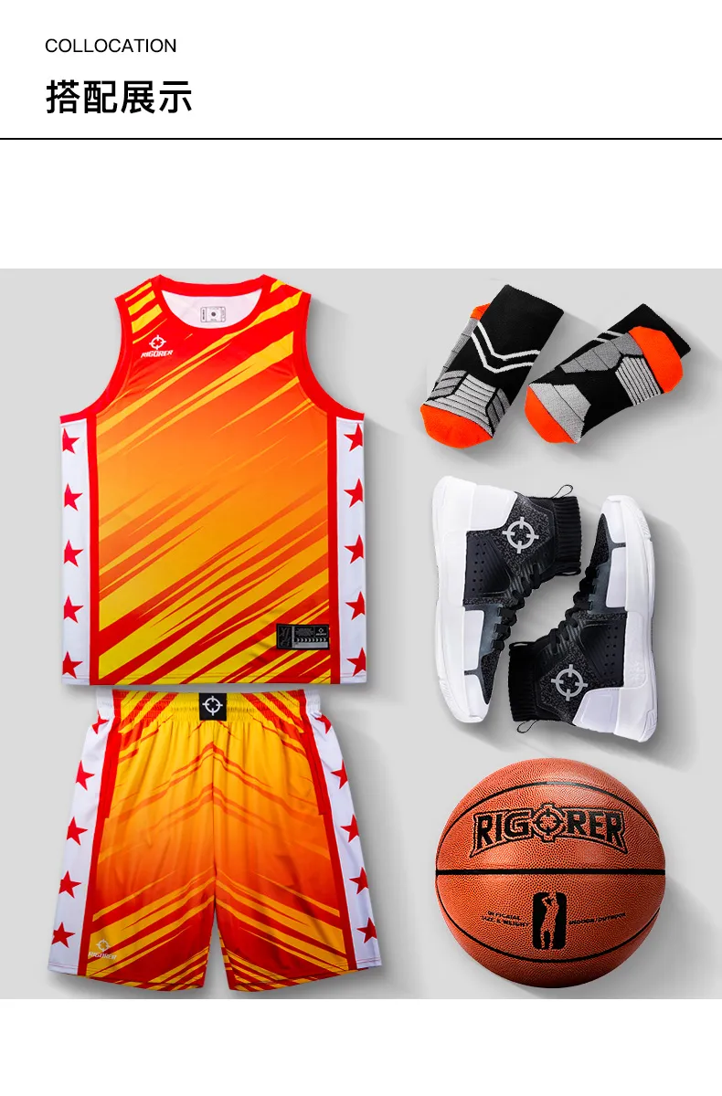 Customized Print Basketball Uniform Sublimation Basketball Jersey Short Sportswear