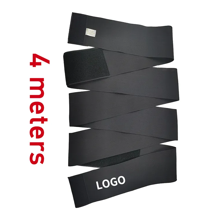 Dropshipping 4 Meter Compression Women Shaper Band Elastic Stomach Wrap Waist Trimmer Belt One Size Bandage Wrap Waist Trainer