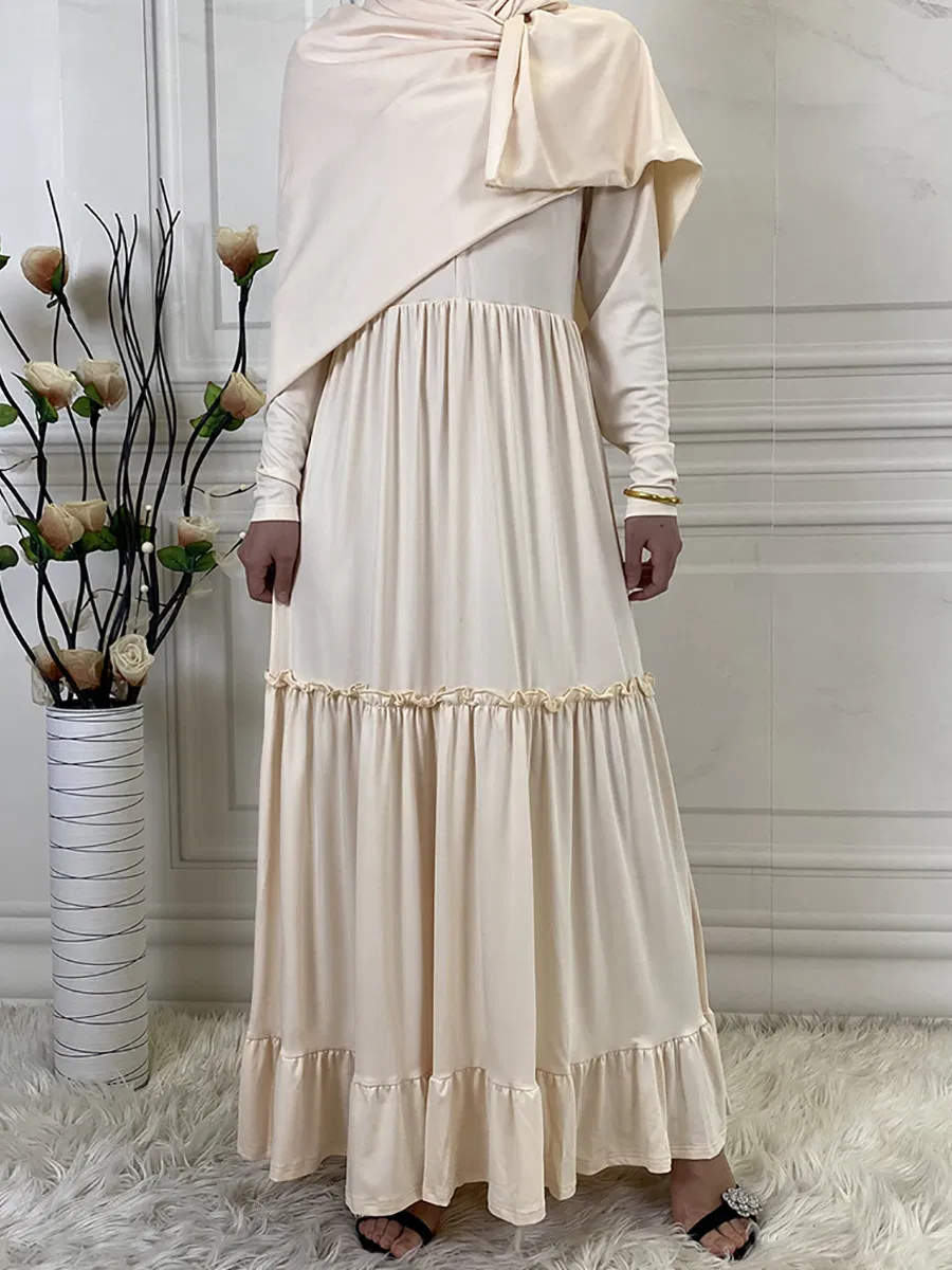 Eid Prayer New Design Fashion Dubai Abaya Saudi Kaftan Ladies Caftan Garments Muslim Islamic Clothing Arabic Garment Factory Clothes Price