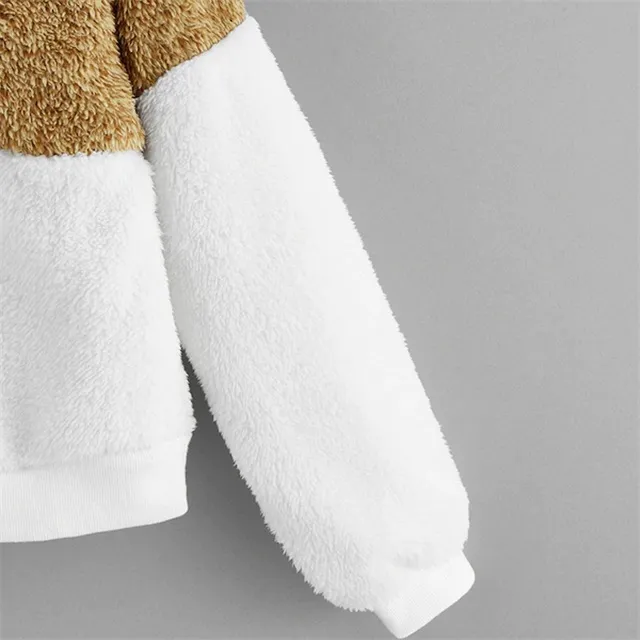 Fashion Design Hip Hop 100% Cotton Hoodie Custom Long Sleeve Women Pullover Crop Top Hoodies