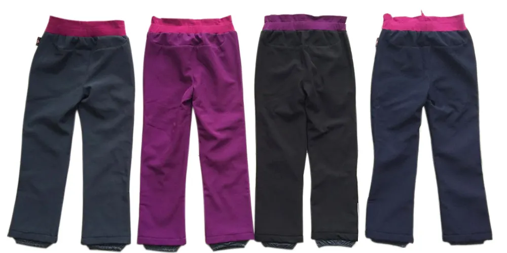 Girl Dress Outdoor Trousers Sports Wear with Waterproof and Windproof