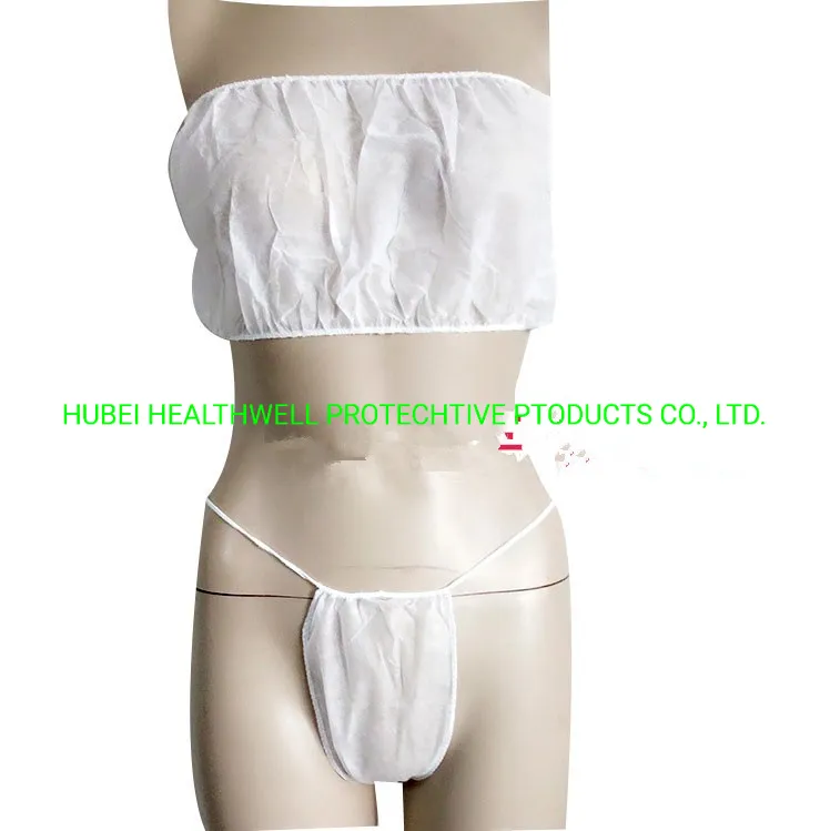 Good Quality PP Nonwoven Disposable Tanga for Women