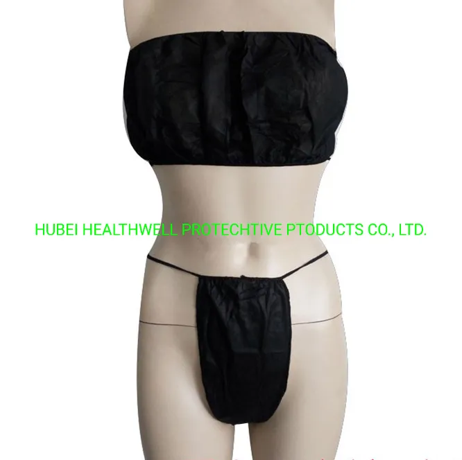 Good Quality PP Nonwoven Disposable Tanga for Women
