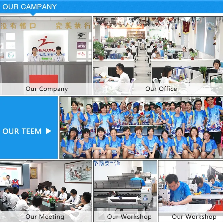 Healong Top Sale Sportswear Digital Printing Wholesale Cheerleading Jersey