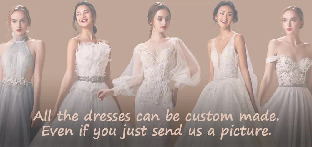 High-Class Bridal Gown One Shoulder Lace Wedding Dress