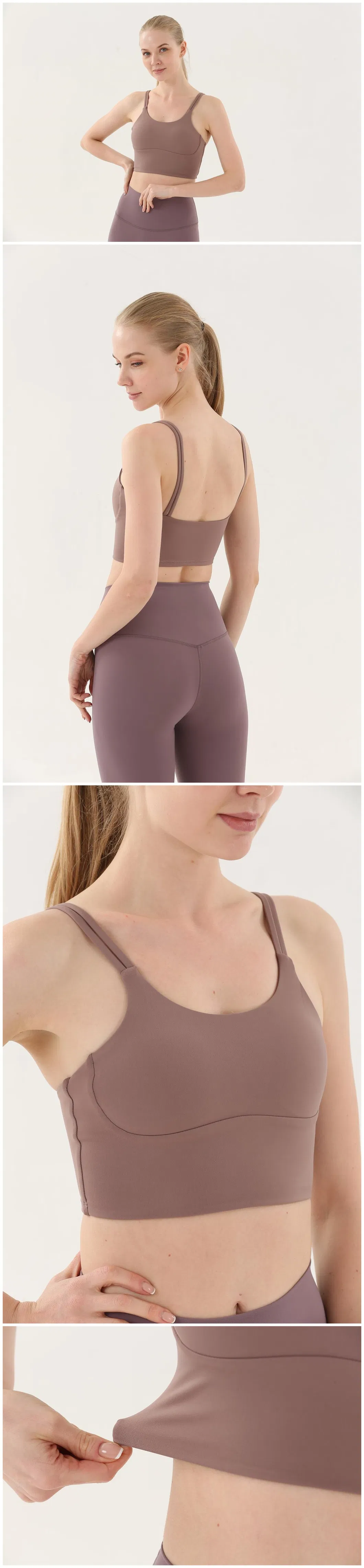 High Impact Support Bounce Control Gym Yoga Workout Top Fitness Bra