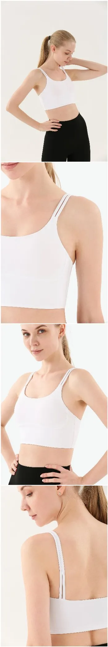 High Impact Support Bounce Control Gym Yoga Workout Top Fitness Bra