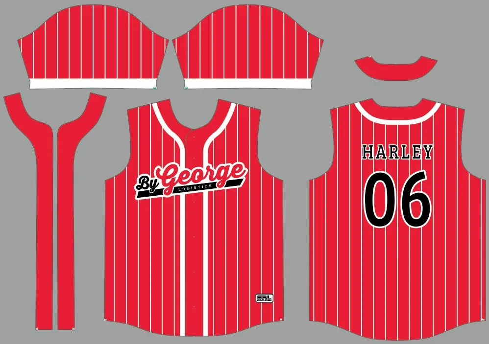 High Quality Custom Made Baseball Jersey with Sublimation Print