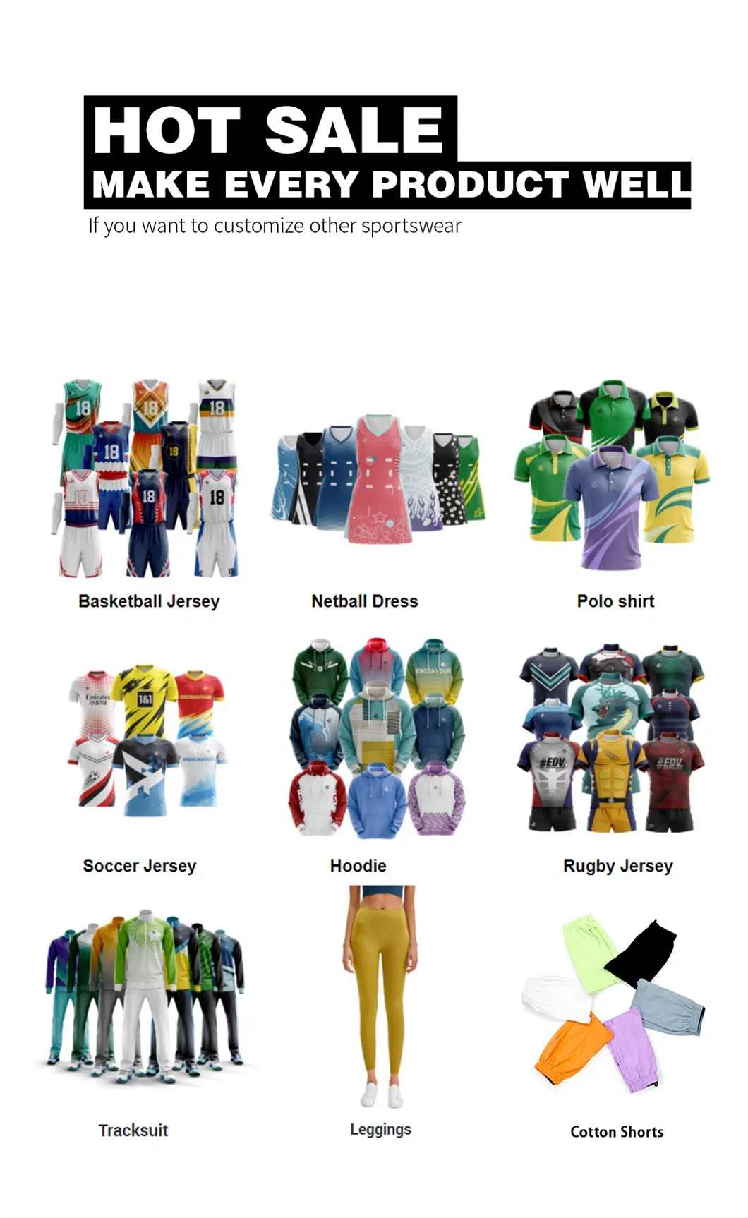 High Quality Custom Sport Wear Soccer Uniforms Men′s OEM T Shirts