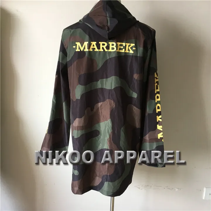 High Quality Custom Sublimation Raicoat Fashion Waterproof Coat Street Coat