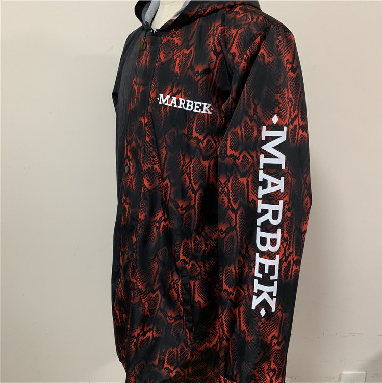 High Quality Custom Sublimation Raicoat Fashion Waterproof Coat Street Coat